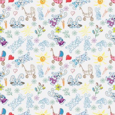 küme, öğesi de için seamless modeli çocuk çizimi