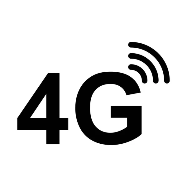 4g simge vektör logo şablonu