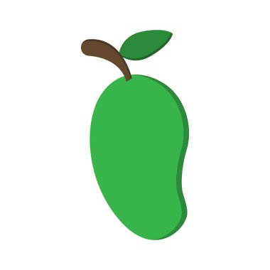 Mango meyve vektör simgesi