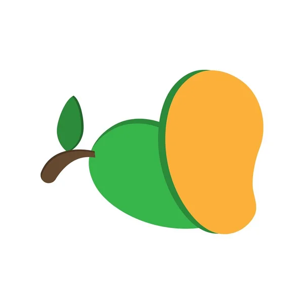 Mango Frukt Vektor Ikon — Stock vektor