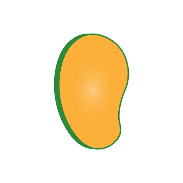 Mango Fruit Vector Pictogram — Stockvector