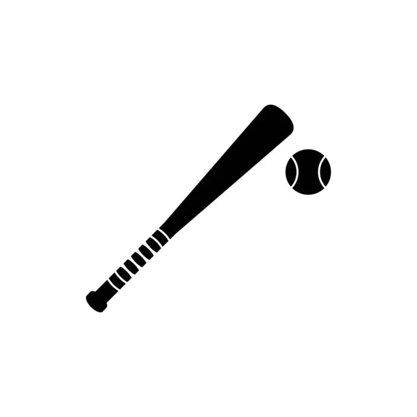 Baseball Symbol Abbildung Isoliert Vektor Zeichen Symbol — Stockvektor