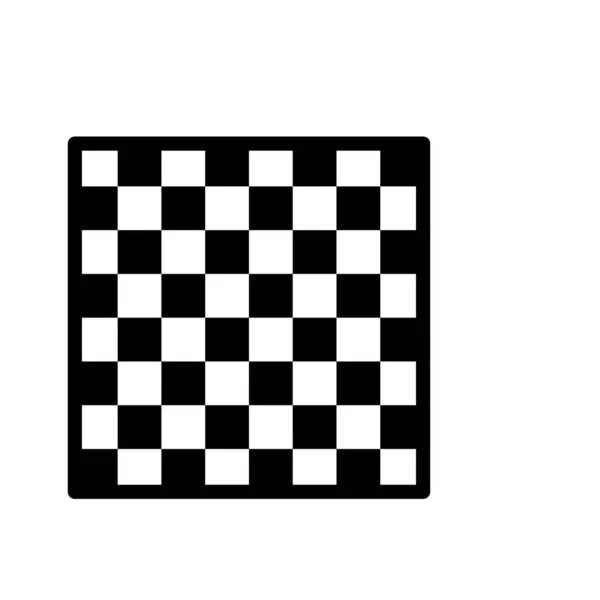 Chessboard Icon Black Isolated Vector Illustration — 스톡 벡터