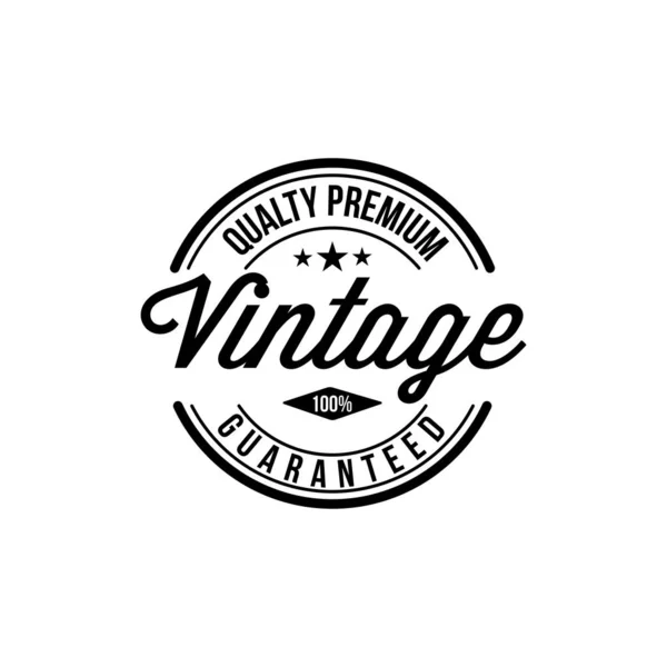 Tipografía Vintage Para Estampado Camiseta Ropa Diseño Moda Ilustración Vectorial — Vector de stock