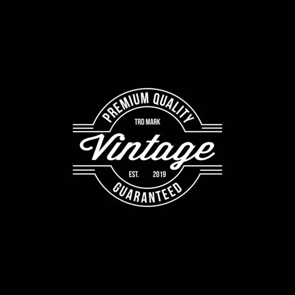 Vintage Typografi För Shirt Tryck Kläder Mode Design Vektorillustration Vektor — Stock vektor