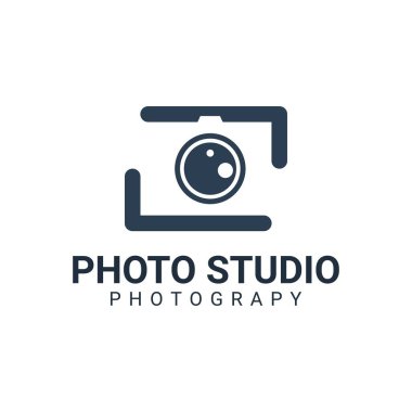 Fotoğraf Logo tasarım şablonu. Retro vektör rozeti. Fotoğraf stüdyosu