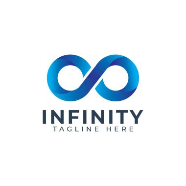  Sonsuzluk Logosu Tasarım Şablon Elemanı