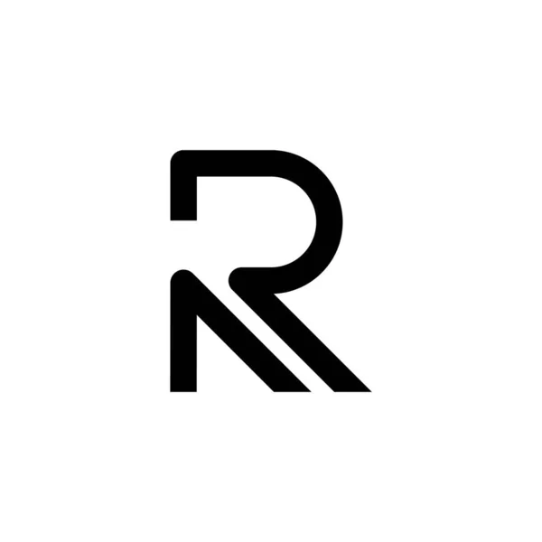 Creative Minimalist Letter Logo Design Icon — Stock Vector