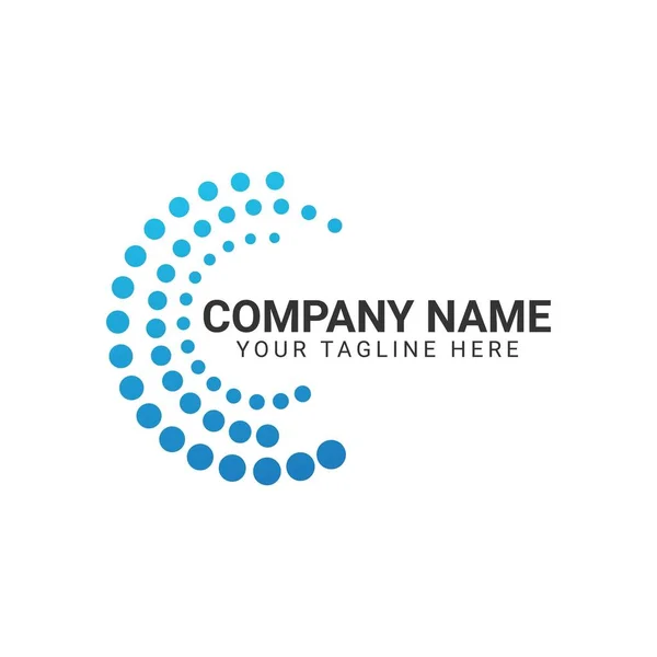 Soyut logo tasarımı. Vektör logo şablonu