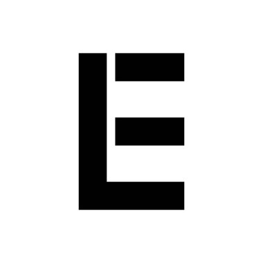 İlk harf logo şablon vektör simgesi tasarımı