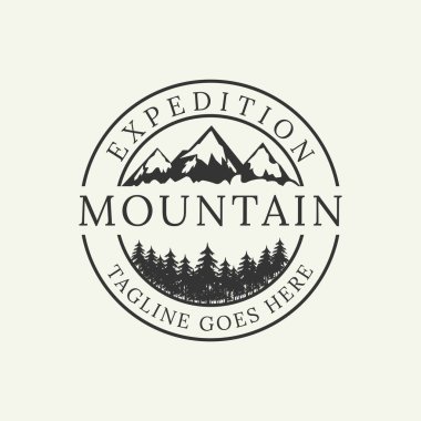 Dağ gezisi macera logosu
