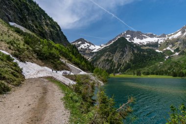 Tannheimer Tal 'da maceralı bir yürüyüş.