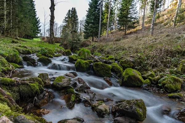 Escursione sul Belchen nella bellissima Schonau nella Foresta Nera — Foto Stock