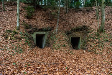 2. Dünya Savaşı 'nda Yukarı Bataklık' ta çiftçiler ve sivillerden kalma birkaç eski tünel keşfettik..