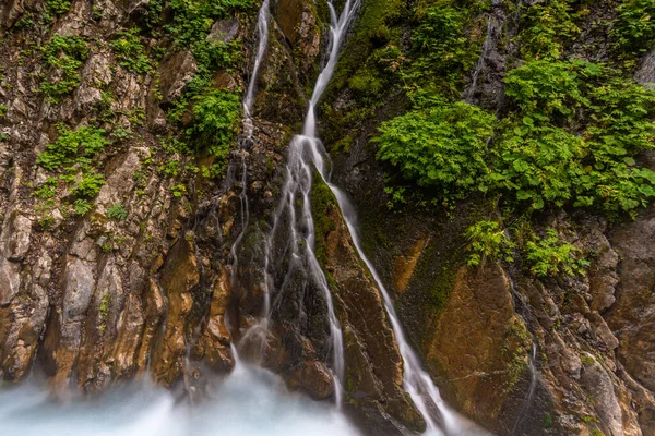 Ramsau 'daki vahşi ve romantik Wimbachklamm, Bavyera' daki Berchtesgaden manzaralarından biridir..