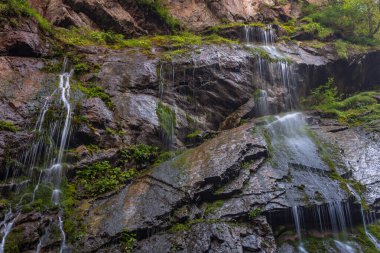 Ramsau 'daki vahşi ve romantik Wimbachklamm, Bavyera' daki Berchtesgaden manzaralarından biridir..