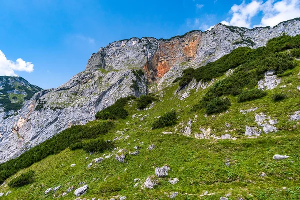 Maravillosa Caminata Trono Salzburgo Través Thomas Eder Steig Tierra Berchtesgadener —  Fotos de Stock
