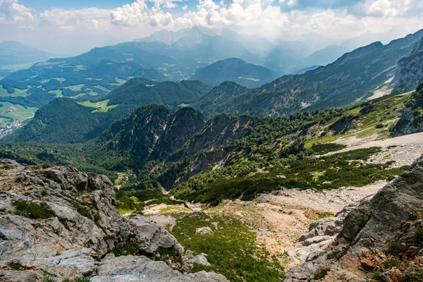 Merveilleuse Randonnée Sur Trône Salzbourg Thomas Eder Steig Dans Berchtesgadener — Photo