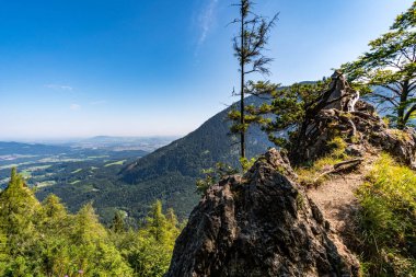 Agnes 'le Berchtesgaden Alpleri' ndeki Karkopf 'a muhteşem bir yürüyüş.