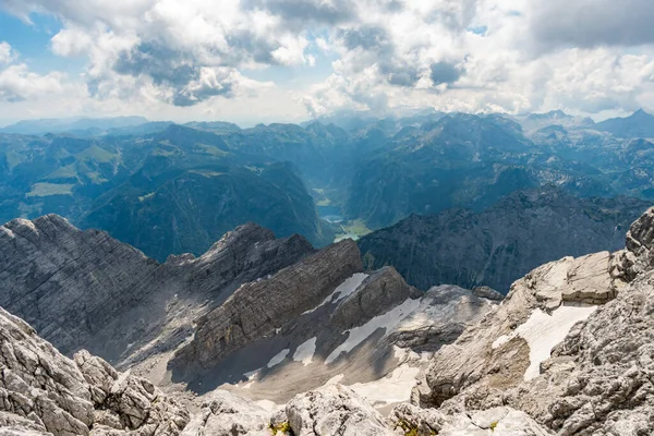 Belo Passeio Montanha Watzmann Nos Alpes Berchtesgaden — Fotografia de Stock