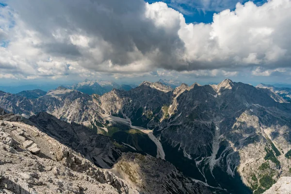 Belo Passeio Montanha Watzmann Nos Alpes Berchtesgaden — Fotografia de Stock