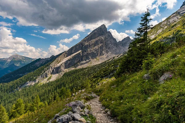 Mooie Bergtocht Watzmann Berchtesgaden Alpen — Stockfoto