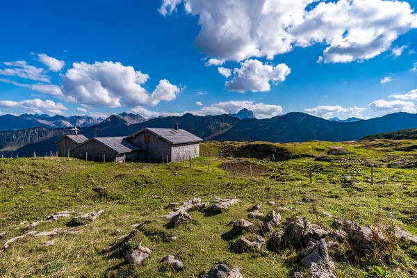 Fantastic Hike Hohe Ifen Kleinwalsertal Allgau Alps — Stock Photo, Image