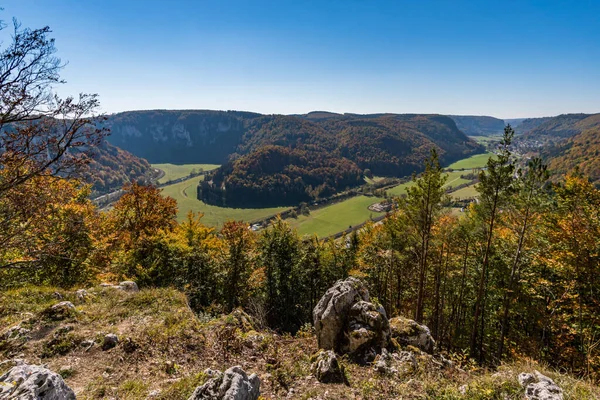 Fantastisk Höstvandring Donaudalen — Stockfoto