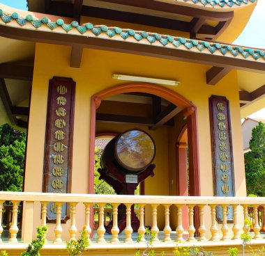 Budist tapınağı drum