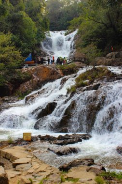 beautiful Datanla Waterfall in Da Lat, Vietnam