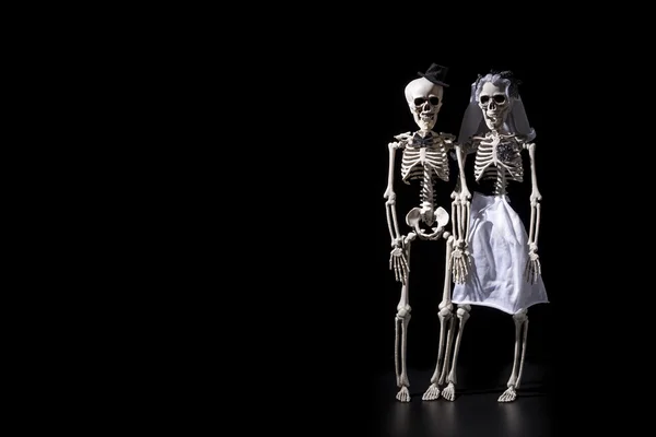 骨架的新娘和新郎 — 图库照片