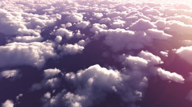 Bulutların üstünde