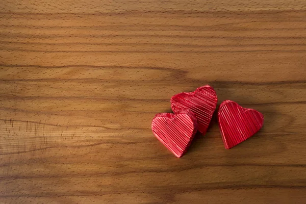 Chocolats en forme de coeur — Photo