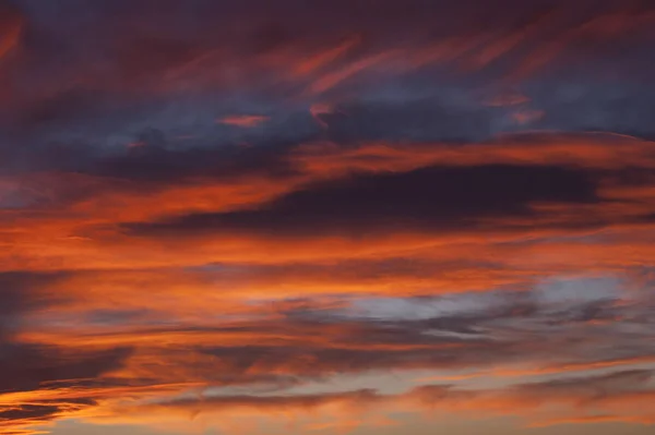 Сутінкове небо і хмари . — стокове фото