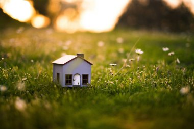 Çayır evde modeli.