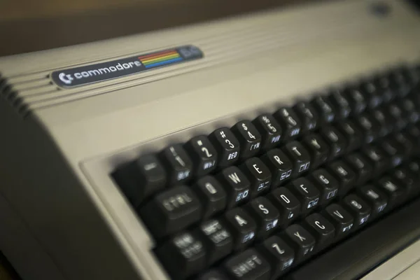 Commodore 64 billentyűzet — Stock Fotó