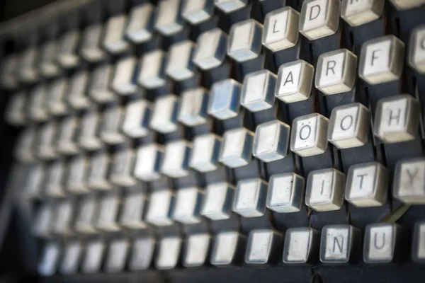 Keyboard buttons close up — Stock Photo, Image