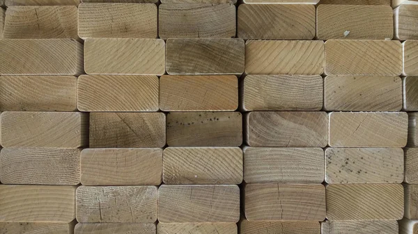 Stacked timbers background — Stock Photo, Image