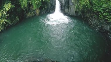 Aling aling waterfall in Bali.