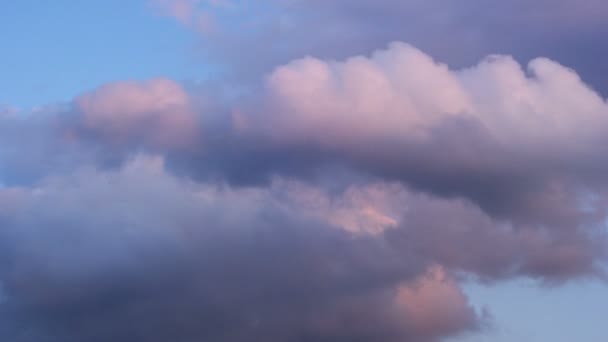 Felhők Timelapse Felvétel — Stock videók