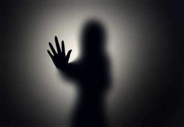 Ghost hand woman version clipart
