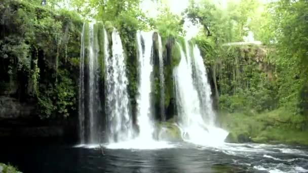 Video Delle Cascate Duden Antalya Turchia — Video Stock