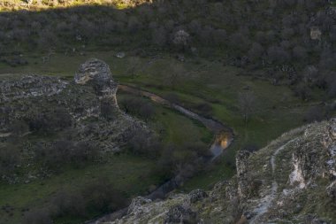 Usak Ulubey Kanyonu Türkiye 'de Akıntı.