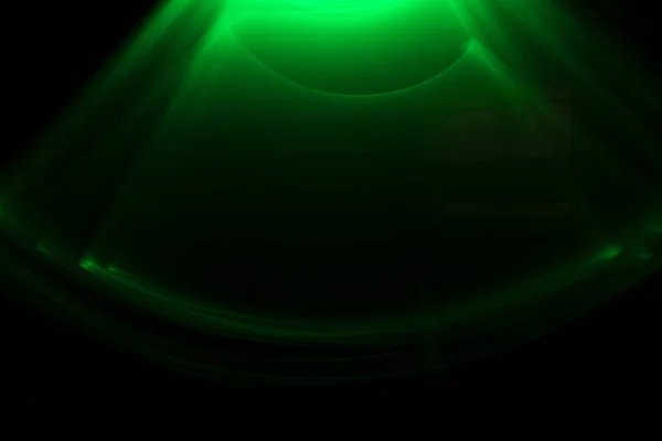 Fundo abstrato com pintura de luz de cor verde — Fotografia de Stock