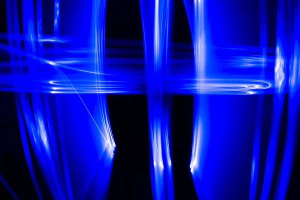 Abstract background with blue color light painting — Stock Photo, Image