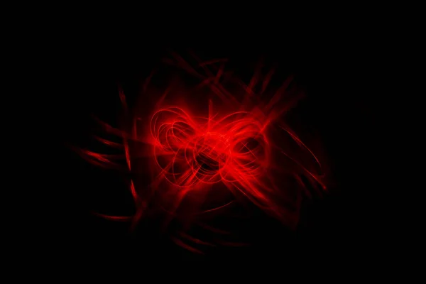 Abstract background with red color light painting — Stock Photo, Image