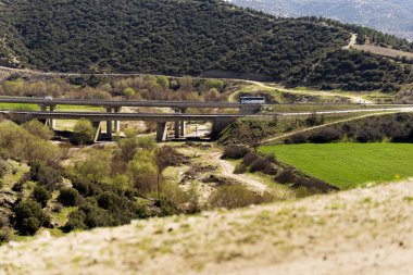 Kula Manisa 'da köprü görünümü.