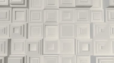This is a white Squares  loop background