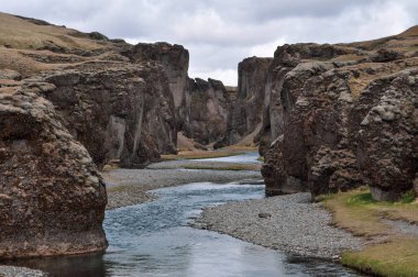 Fjadrargljufur Kanyonu - İzlanda