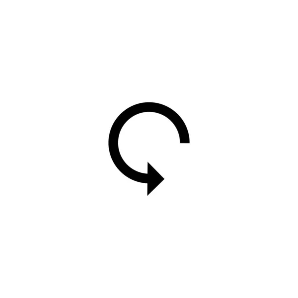 Das Pfeil Symbol Ikone Für Unternehmen Vektor Internet Pfeile — Stockvektor
